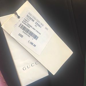 Small waist size 40 Gucci light viscose candy stretch BLACK